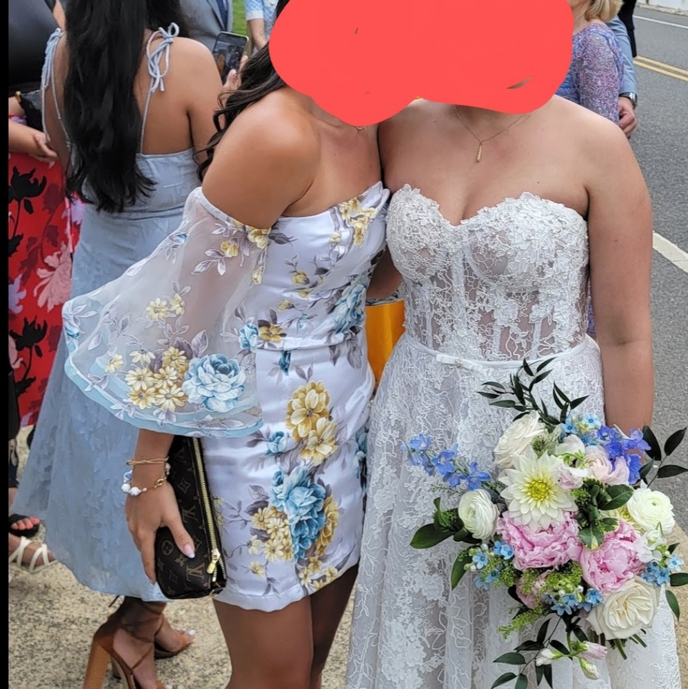 Glory Ang Off Shoulder Cocktail Summer Wedding Dress